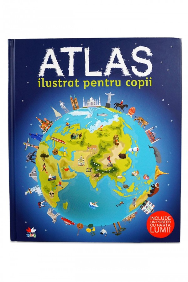 Atlas ilustrat pentru copii (7-14 ani)