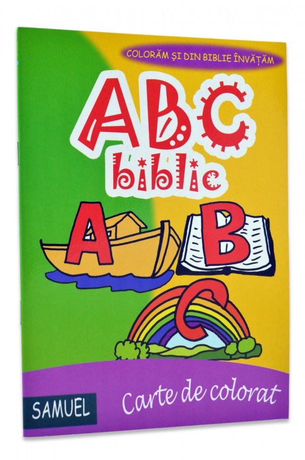 ABC biblic - Carte biblica de colorat