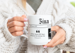 Cană personalizată cu nume și detalii - Absolvire facultate
