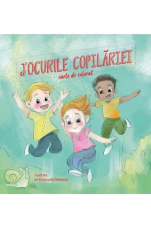Jocurile copilăriei - Carte de colorat