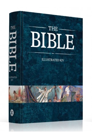 Biblia ilustrata in limba engleza contemporana, marime medie, coperta cartonata - The Bible Illustrated CEV