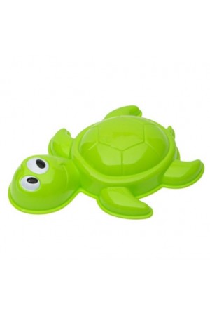 Set jucarii pentru nisip - Broasca testoasa, verde (23x17.5 cm)