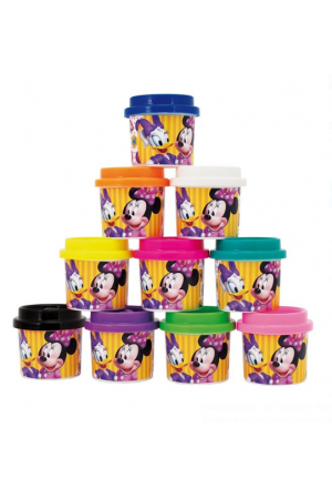 Plastilina DOH, 10 culori - Minnie - Activitati pentru copii (3+)