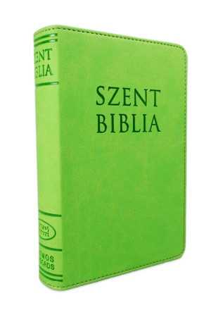 Szent Biblia - Mini Biblia, Almazöld, Károli Gáspár Forditása (Biblia mica in lb. maghiara)