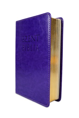 Szent Biblia - Mini Biblia, Lila, Károli Gáspár Forditása (Biblia mica in lb. maghiara)