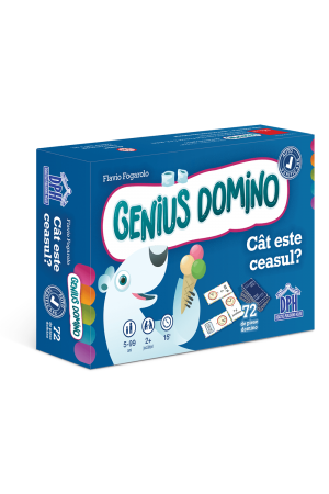 Genius domino - Cat este ceasul? - Jocuri pentru copii (5+)