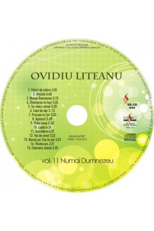 Numai Dumnezeu, vol.11, Ovidiu Liteanu