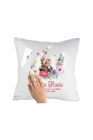 Pernă personalizată cu poza – 8 Martie
