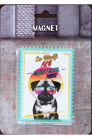 Magnet  La multi ani  (6x8cm )
