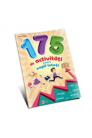 Marea carte de colorat - 175 de activităţi pentru copii isteţi - Carte educativă