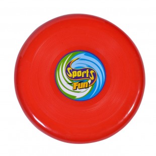 Freesbee Plastic, rosu 25 cm