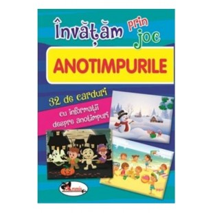 Invatam prin joc ANOTIMPURILE - Carte cu activitati pentru copii (3-5 ani)