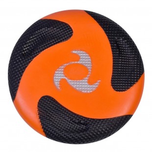 Freesbee din spuma, portocaliu-negru 25.5 CM