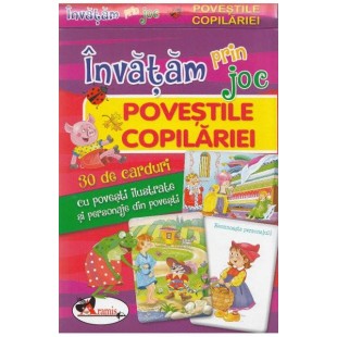 Invatam prin joc Povestile copilariei  - Carte cu activitati pentru copii (3-7 ani)