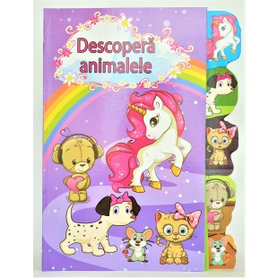 Descopera animalele  - Carte despre animale pentru copii (3-7 ani)