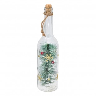 Ornament de Craciun - Sticla iluminata cu led (7x30 cm)