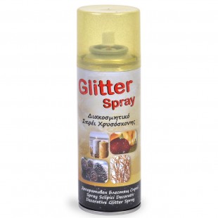 Decorații Crăciun - Spray glitter (200ml)