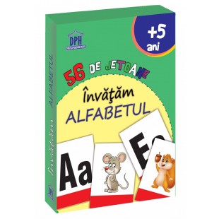 56 de Jetoane - Invatam - Alfabetul - Jocuri pentruu copii (5+)