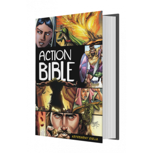 Action Bible (KÉPREGÉNY BIBLIA) - Biblia pentru copii in limba maghiara