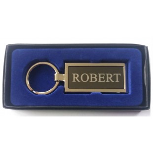Breloc gravat barbatesc - Robert ( 8 cm x 2.5 cm ) 