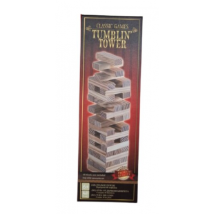 Joc de masa Tumblin Tower pentru familie, lemn, ( 6+)