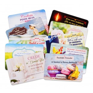 Set 10 carduri autocolante - Diverse versete biblice