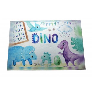 Covoras decorat pentru copii - Dino