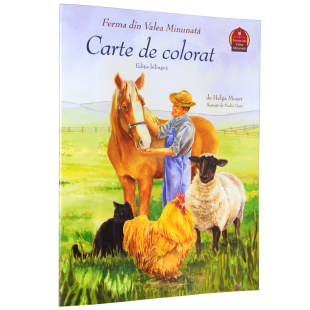 Ferma din Valea Minunată - Carte de colorat pentru copii