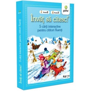 Pachet pentru cititori fluenti ( Model 3 ) - 5 carti interactive pentru cititori entuziasti (7-10 ani)