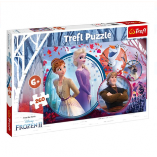Puzzle Trefl - Frozen 2, 260 piese - Activitati pentru copii (6+)
