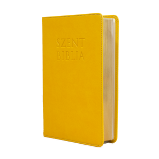 Szent Biblia - Közepes Biblia, Napsárga, Károli Gáspár Forditása (Biblia medie in lb. maghiara)