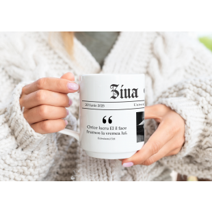 Cană personalizată cu nume și detalii - Absolvire facultate