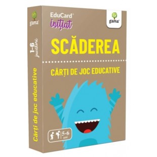 Carti de joc Educative - Scaderea (5-6 ani)