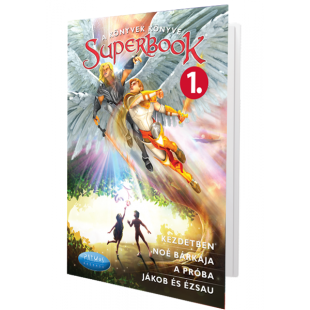 SUPERBOOK DVD - 1. rész - KEZDETBEN, NOÉ BÁRKÁJA, A PRÓBA, JÁKOB ÉS ÉZSAU - Desene pentru copii in limba maghiara