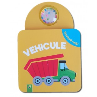 Carte cu zornaitoare, Vehicule - Carte pentru copii (12+ luni)